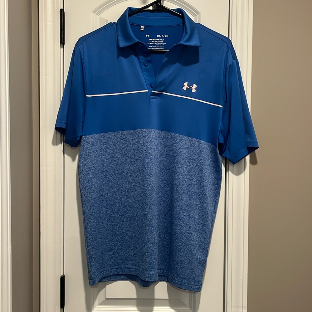 Men’s under armor playoff golf polo
